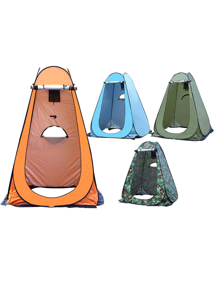 Cheap Goat Tents Pop Up Pod Privacy Nature Tent Changing Room Outdoor Awnings Portable Tarp Shower Camp Toilet Rain Shelter For Camping Accessory   